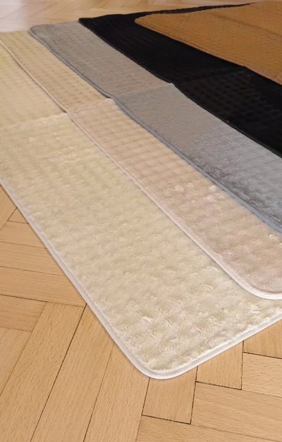 Alfombra Bubble Pelo Corto 50 x 150 antideslizante