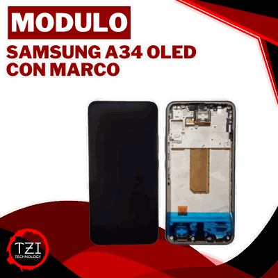 MODULO SAMSUNG A34 OLED CON MARCO