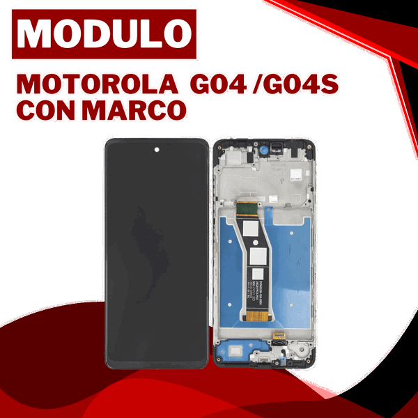 MODULO MOTOROLA  G04 /G04S CON MARCO