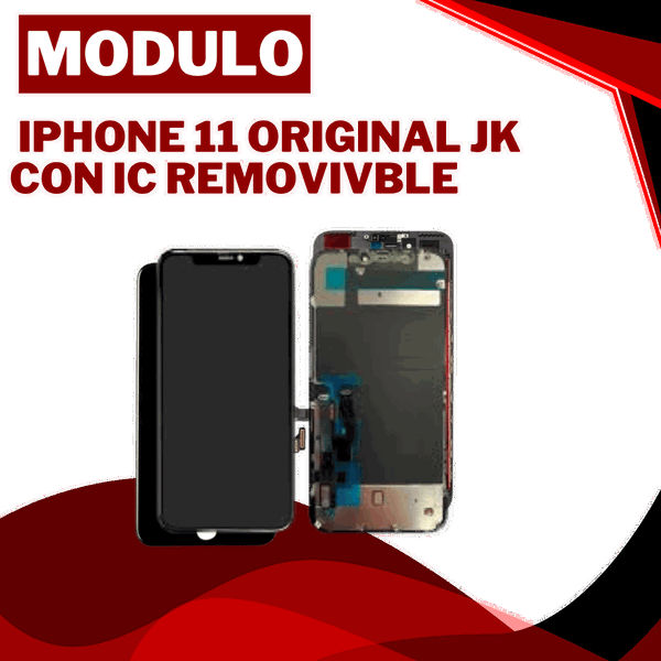 MODULO IPHONE 11 ORIGINAL JK CON IC REMOVIVBLE