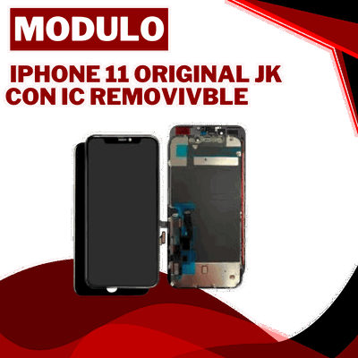 MODULO IPHONE 11 ORIGINAL JK CON IC REMOVIVBLE