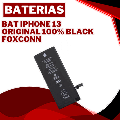 BAT IPHONE 13 *ORI* 100% BLACK FOXCONN