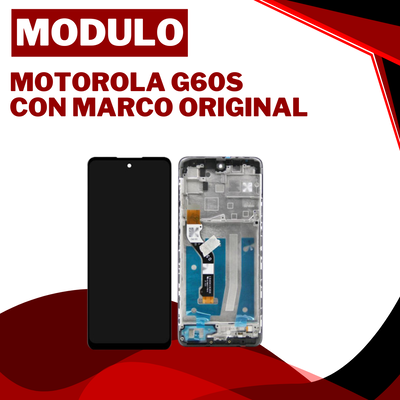 MODULO MOTOROLA G60S  CON MARCO ORIGINAL