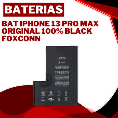 BAT IPHONE 13 PRO MAX *ORI* 100% BLACK FOXCONN