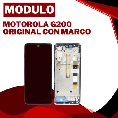 MODULO MOTOROLA G200 ORIGINAL CON MARCO