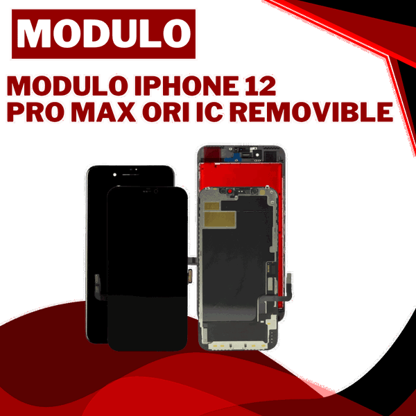 MODULO IPHONE  12 PRO MAX ORI IC REMOVIBLE