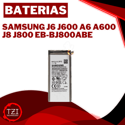 BATERIA SAMSUNG J6 J600/A6 A600/J8 J800 EB-BJ800ABE