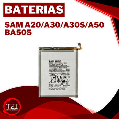 BATERIA SAMSUNG A20/A30/A30S/A50 BA505