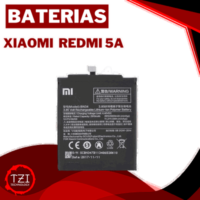 Bateria Xiaomi Redmi 5a 
