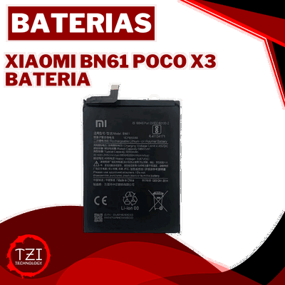 Bateria Xiaomi Poco X3