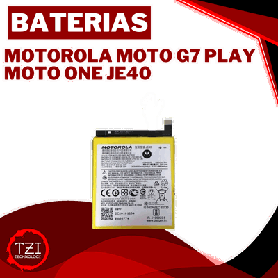 Motorola Moto G7 Play Moto One Je40