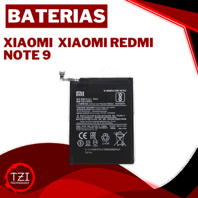 Bateria Xiaomi Redmi Note 9 