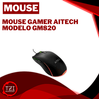 Mouse Gamer Aitech Modelo Gm820