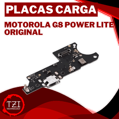 PLACA DE CARGA MOTOROLA G8 POWER LITE ORIGINAL