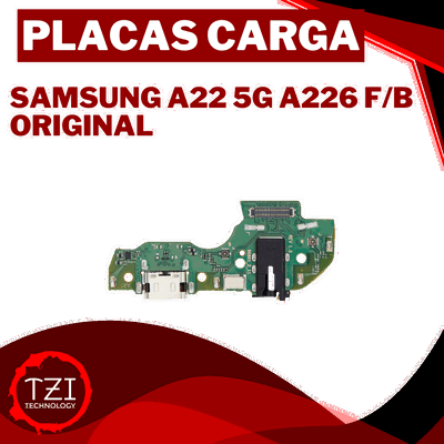 PLACA DE CARGA SAMSUNG A22 5G A226 F/B ORIGINAL
