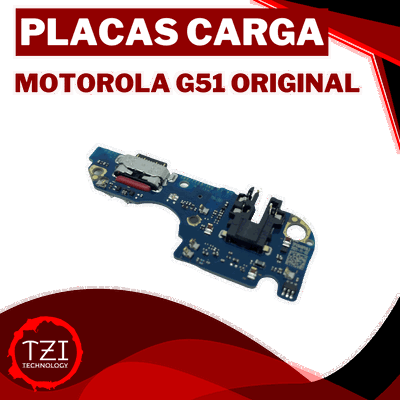 PLACA DE CARGA MOTOROLA G51 ORIGINAL