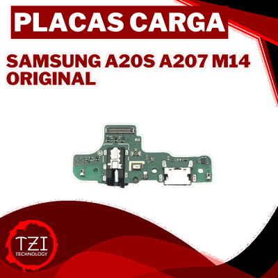PLACA DE CARGA SAMSUNG A20S A207 M14 ORIGINAL