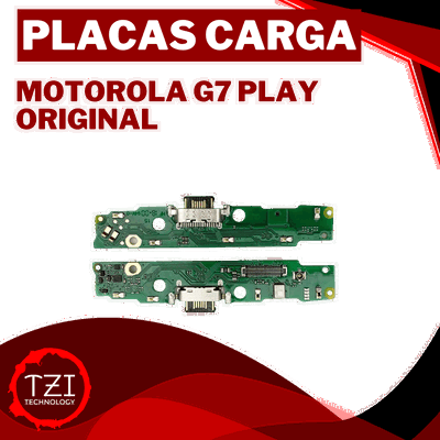 PLACA DE CARGA MOTOROLA G7 PLAY ORIGINAL