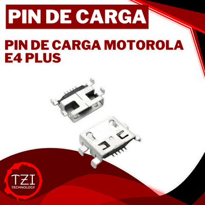 PIN DE CARGA MOTOROLA E4 PLUS