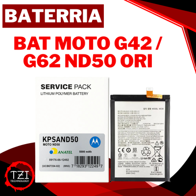 Batería Motorola ND50 – Service Pack Original (Moto G42 / G62)