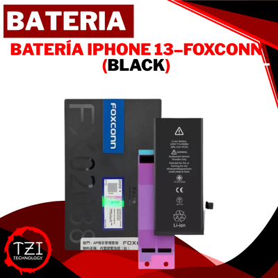 Batería iPhone 13 – Calidad Foxconn (Black)