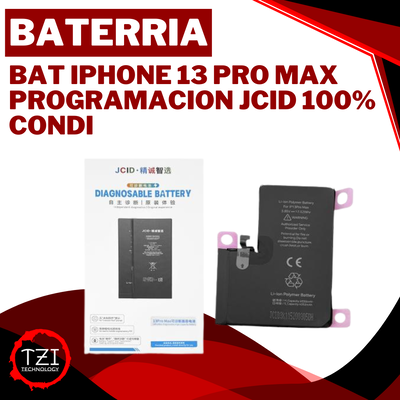 Batería iPhone 13 Pro Max – Programación JCID (100% Salud)