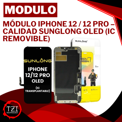 Módulo iPhone 12 / 12 Pro – Calidad SUNGLONG OLED (IC Removible)