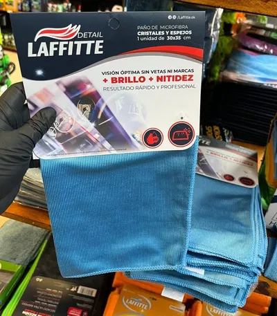 Microfibra Limpia Vidrio 30X35