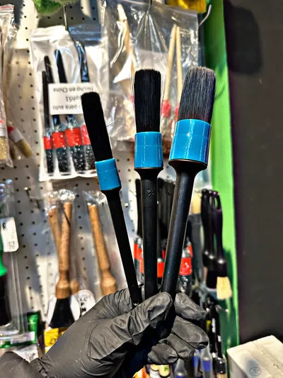 SET X3 PINCELES NEGROS C/AZUL MPCT