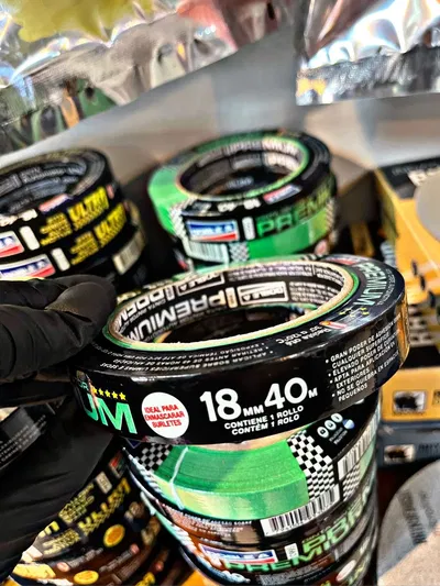 Cinta Doble A 18Mm Verde X40M