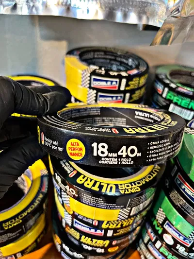 Cinta Doble A Amarilla 18Mm X40M