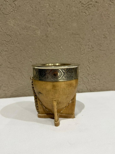 Mate Imperial de Calabaza (Cuero Crudo) 