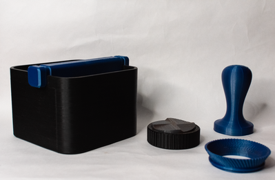 Knock Box Cafe Set Completo Hogareño 52mm