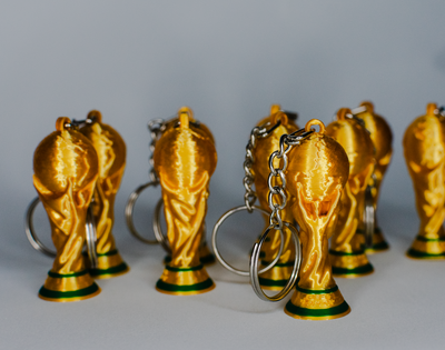 Llaveros Copa del Mundo Premium Personalizados SOMOS E3D