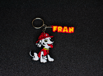 Llavero Paw Patrol Personalizado