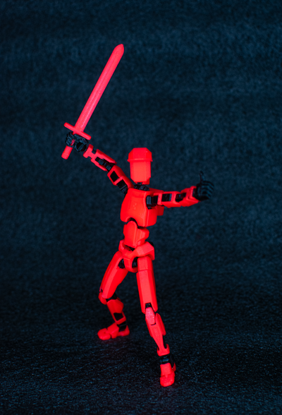 Robot Dummy Reforzado y Articulado + Accesorios 
