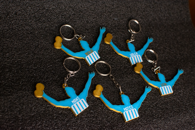 Llavero Personalizado Messi Campeon del Mundo