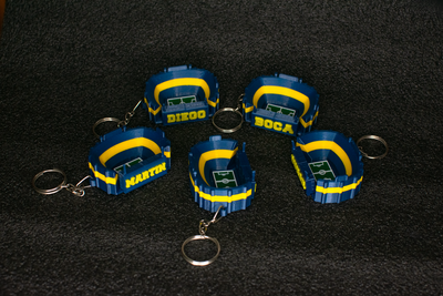 Llavero Bombonera Boca Juniors