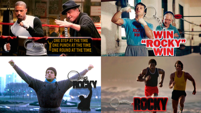 Llaveros Rocky Balboa