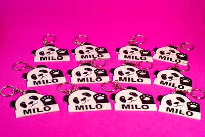 Llavero Personalizado Panda
