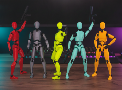 Robot Evolucion T26 Articulado + Accesorios + Armas