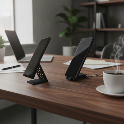 Combo Soportes Celular | Soporte Portatil Desmontable + Soporte minimalista