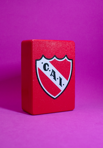 Caja Mágica Temática Independiente Futbol Argentino Organizadora Multiuso Cierre Fácil