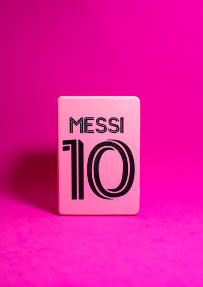 Caja Mágica Temática Messi Inter Miami Organizadora Multiuso Cierre Fácil