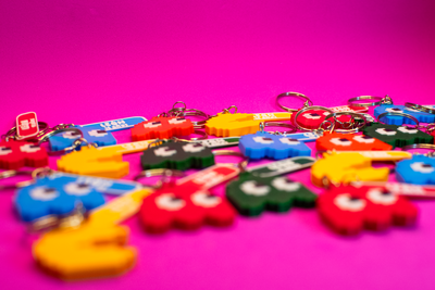 Llaveros Personalizados Infantiles PacMan