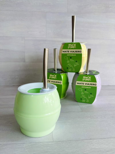 Mate viajero antivuelco 