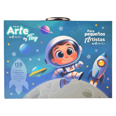 Set de arte 128pcs astronauta 