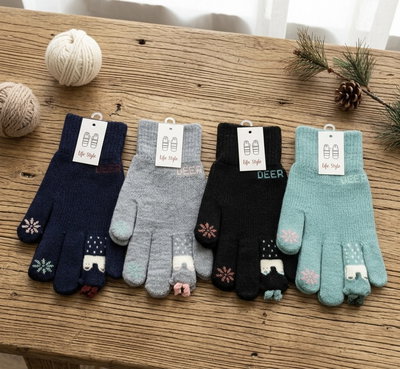 Guante diseño adulto touch screen