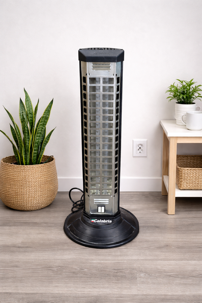 Estufa cuarzo 2 velas Calabria 