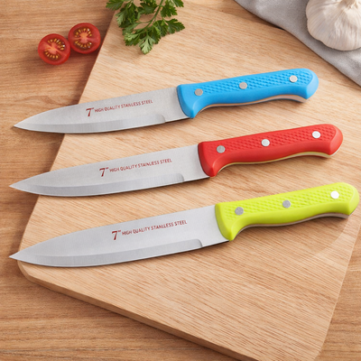 Cuchillos profesional 7" colores